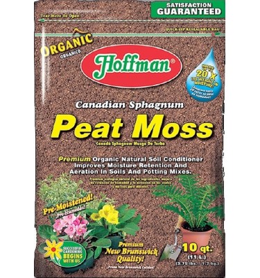 Compressed Sphagnum Moss, Makes 7 Quarts 
